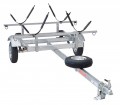 Malone XtraLight J-Rack 2-Kayak Trailer Package