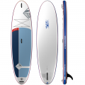 SHUBU Sōlr 10'6" – Inflatable All-around SUP (White/Blue)