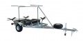 Malone MegaSport 2-Boat MegaWing Trailer Set with Storage & 2nd Tier